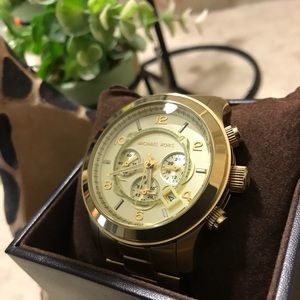 Michael Kors men’s gold tone watch